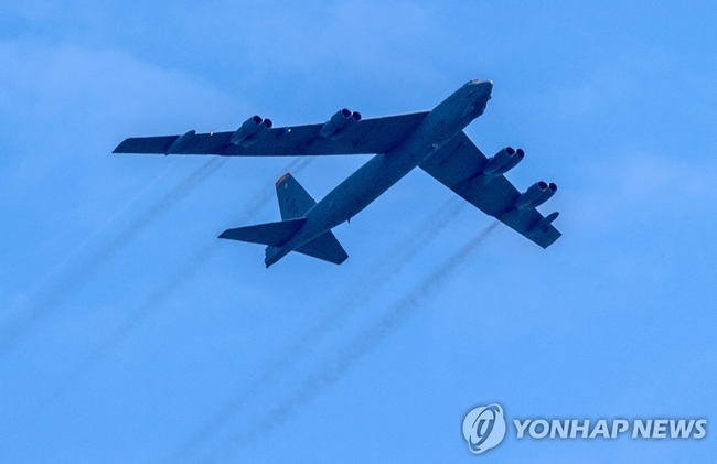 공포의 전략폭격기 B-52 【EPA 연합뉴스 자료사진】