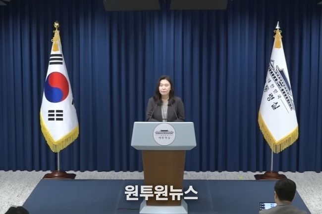 강유정 대통령실 대변인