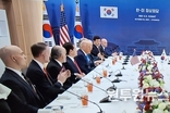 韓美정상, 확대오찬 겸한 정상회담 시작, 관세 논의 주목