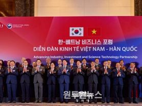 이 대통령 "한-베 '3대 교역국'…미래 첨단산업 씨앗 함께 뿌려야"