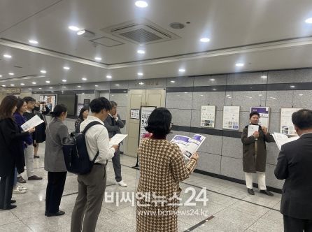 수성구립범어도서관에서 열린 수성구 사회적경제기업 특허청 출원 IP(지식재산권) 상표권 전시회