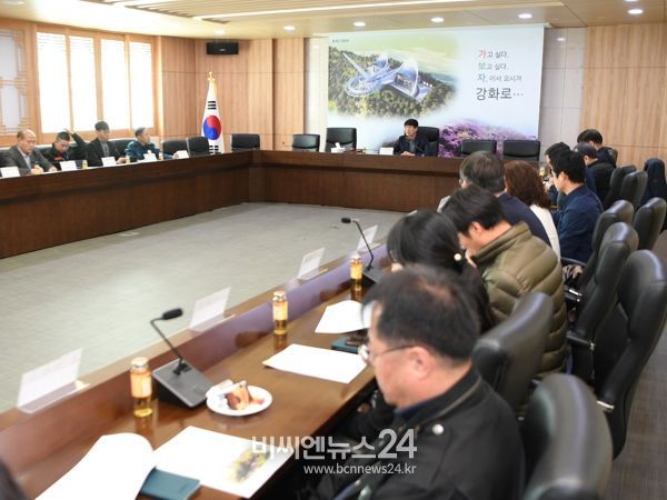 강화군, 2024년 제1회 안전정책 실무 조정위원회 개최