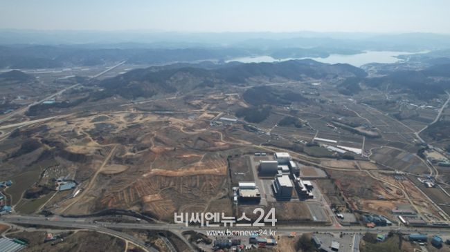 예산제2일반산업단지 조성 전경