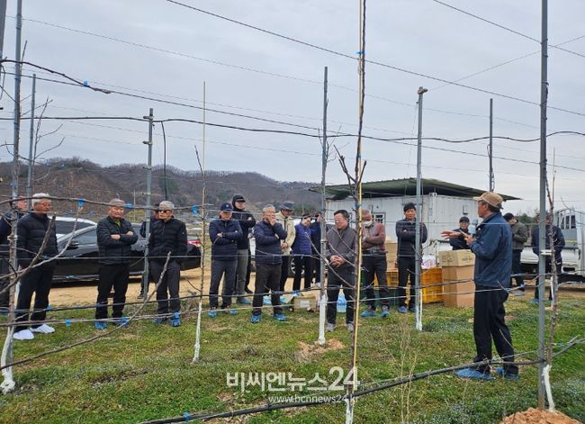 다축과원 재배기술 교육 사진