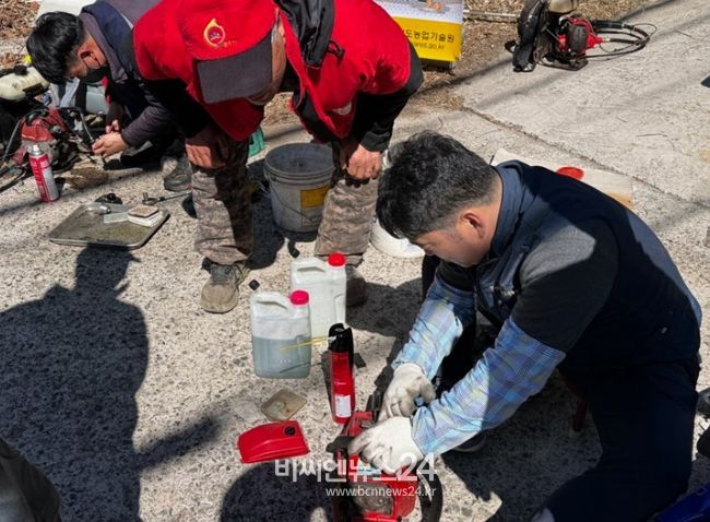 경상남도 농업기술원, 합동 농기계 순회 교육