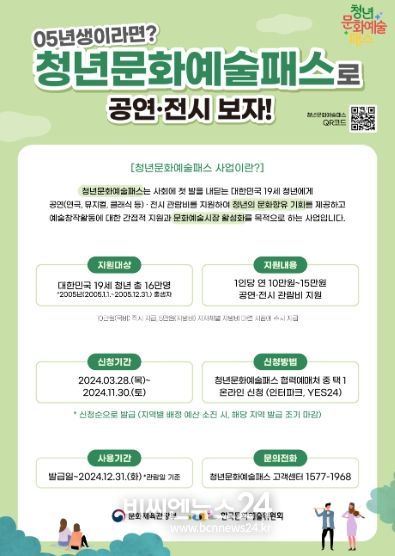 의왕시, 19세 청년에 문화예술 관람비 지원