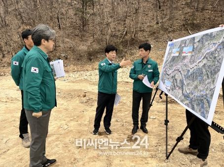 경북도, K-CITIZEN FIRST 프로젝트 발표 후 재해복구사업장 첫 현장 점검