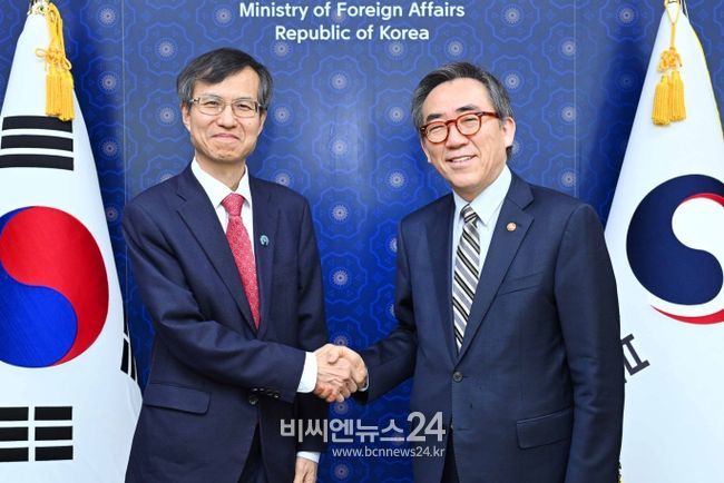 한일중 3국 협력 사무국(TCS) 사무총장 접견