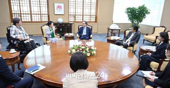 조태열 외교장관, 한국인 유엔 인권협약기구 위원 접견