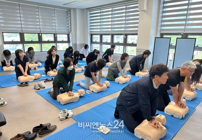 임실군, 심폐소생술 및 응급처치 교육 실시