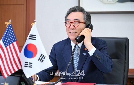 한미 외교장관 통화