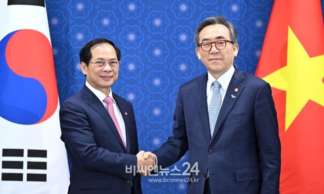 한-베트남 외교장관 면담