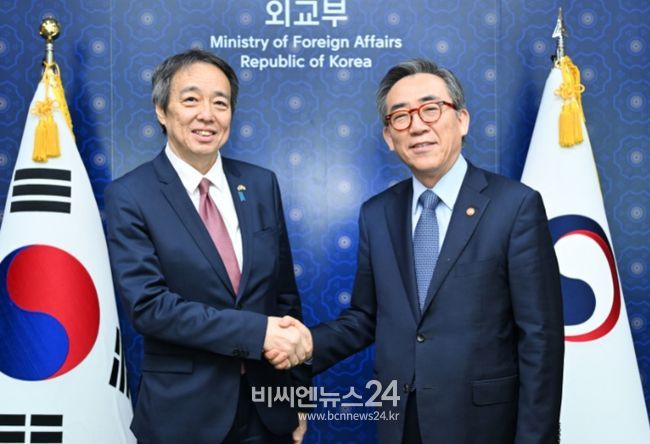 조태열 외교장관, 신임 주한일본대사 접견