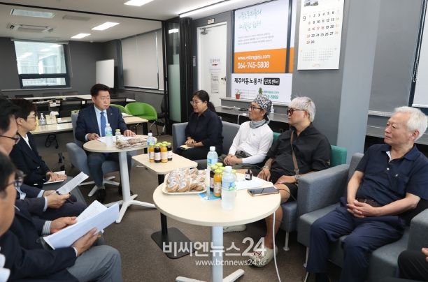 제주도, 추석 맞아 이동노동자 쉼터 현장 소통