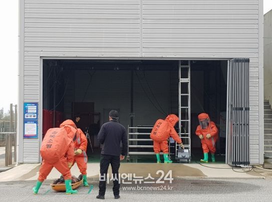 경북소방본부, 2024년 유해화학물질 누출사고 대응 경연대회 개최