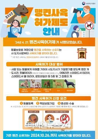 맹견허가제도 안내