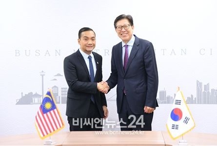 박형준 시장, 말레이시아 조호르주 주지사 접견