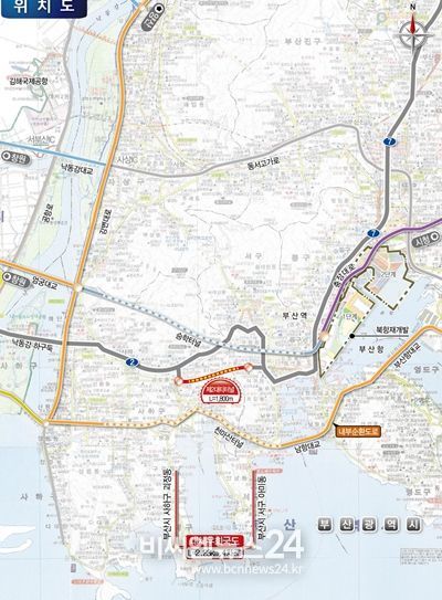 부산시, '제2대티터널' 예비타당성조사 통과!… 사업 추진 본격화