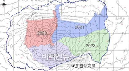 제주도 한라산천연보호구역 토양도 50년 만에 새 단장