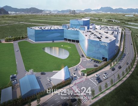 리노공업 에코델타시티 공장 조감도