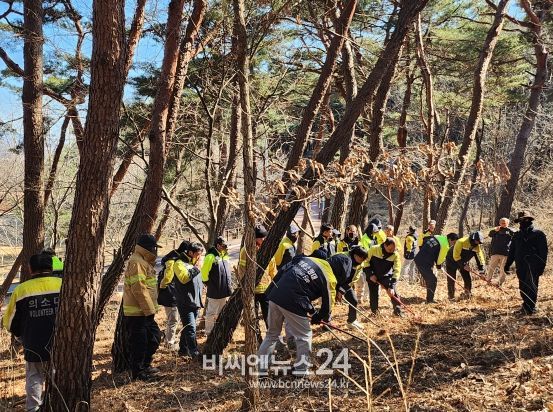경북소방본부, 전담의용소방대 산불대응역량 강화 교육 실시