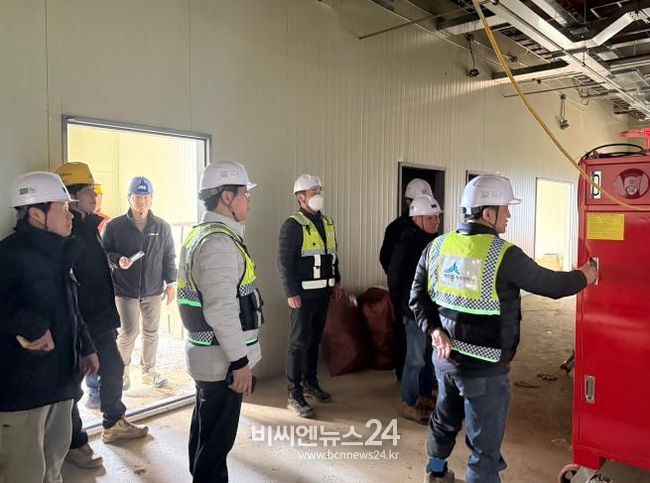 세종시, 해빙기 안전사고 대비 건축공사장 점검