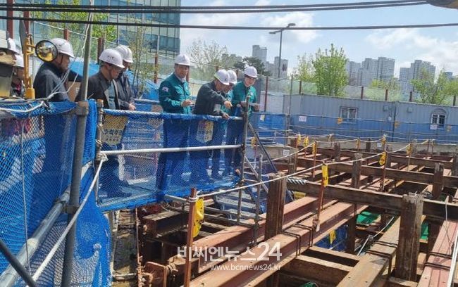 세종시, 땅꺼짐 사고 대비 굴착공사장 합동점검