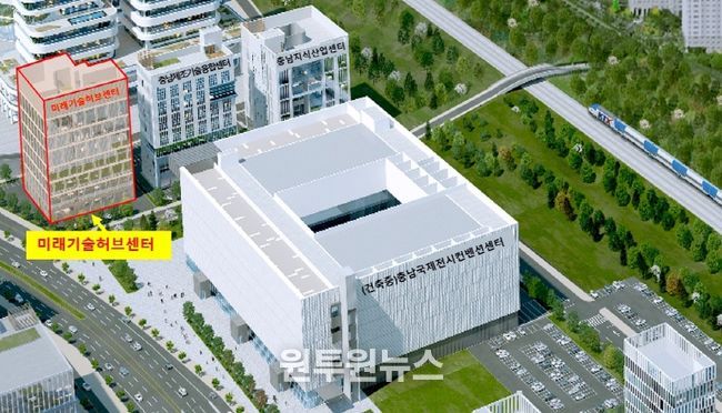 청년친화형 미래기술허브센터 위치도