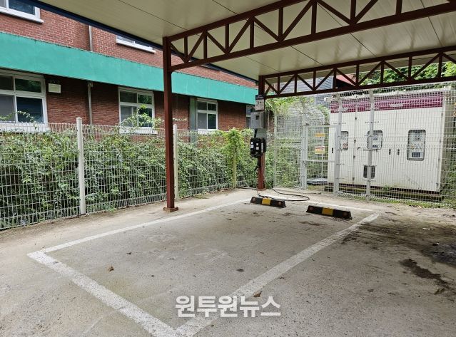 2024년 8월 8일 파주 문산동초 전기차 충전시설 방문