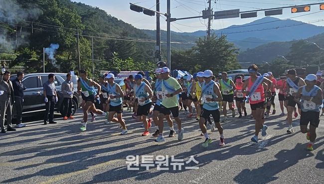 보은군, 속리산꼬부랑길 달린 동호인들...구간경주대회 성황리에 마무리