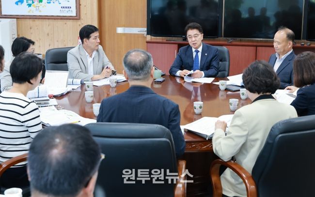 전남도의회, 정책회의 개최···공무국외출장 제도 개선방안 등 논의