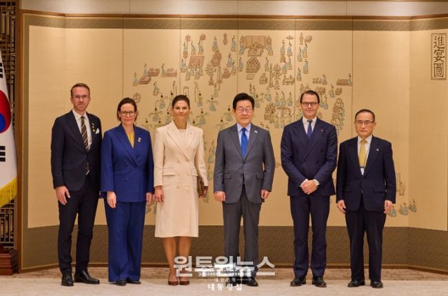 스웨덴 빅토리아 왕세녀 접견(대통령실)