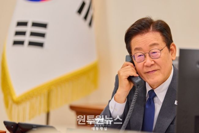 한국·이집트 정상 통화(대통령실)