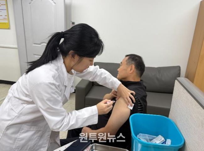 대전 서구, 취약계층 독감 무료 예방접종 시작