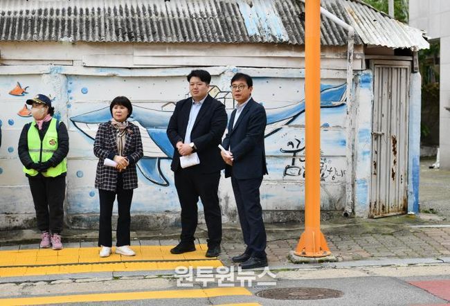 수원시 영통구, 영통1구역 재개발 지역 공실 증가에 따른 치안 우려 현장 점검