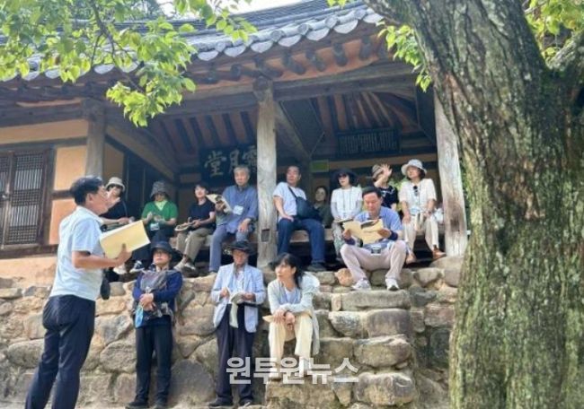 2025년 명승 및 전통조경 현장 답사(담양 소쇄원)