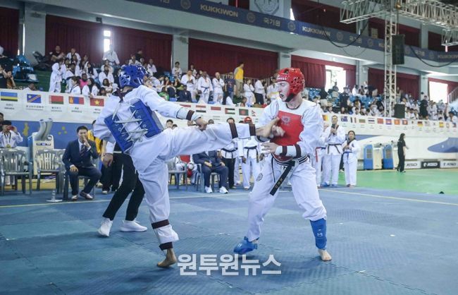 지난 2024년 9월, 국기원에서 개최된 ‘2024 외국인 태권도 경연축제’ 모습