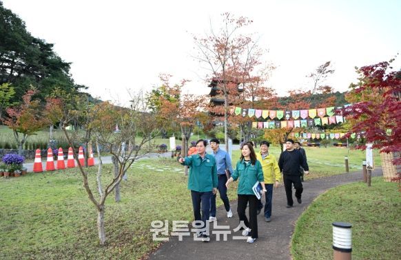 김밥으로 물들 김천, 방문객 안전부터 챙긴다.