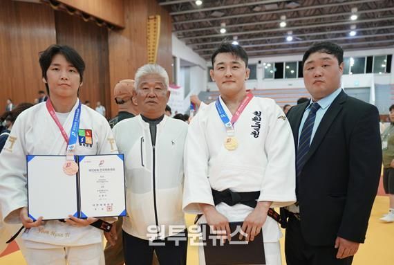 철원군청 유도실업팀, 2025 제106회 전국체육대회에서 빛나다