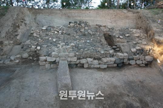 삼례토성 조사 후 전경