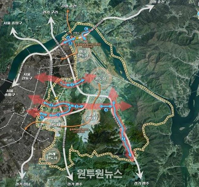 하남시, 7개 광역도로망 확충 본격화… ‘서울 30분 도시’ 완성 박차