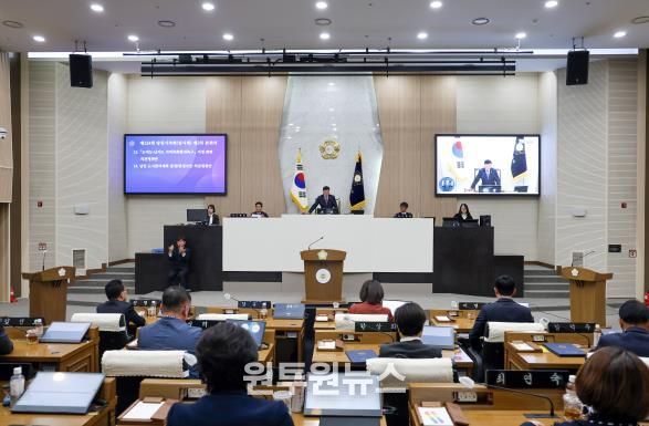 당진시의회, 제124회 임시회 마무리