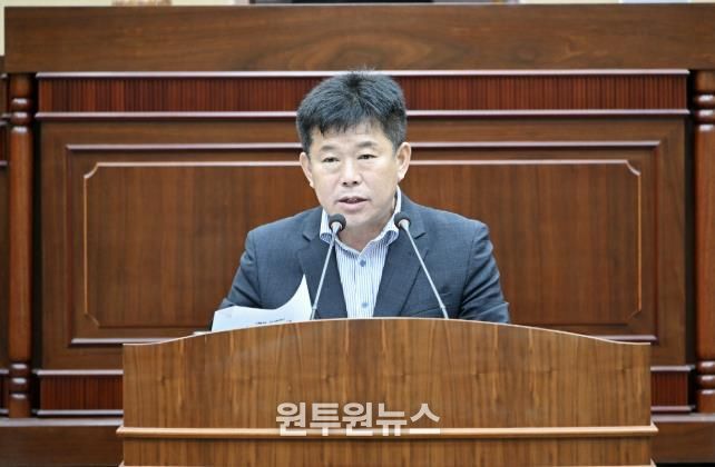 연천군의회 박운서 의원, 5분 자유발언