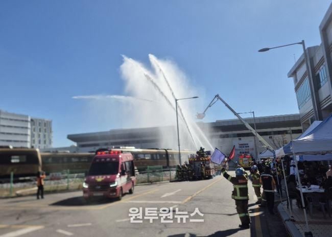 2025년 안전한국훈련 진행 모습