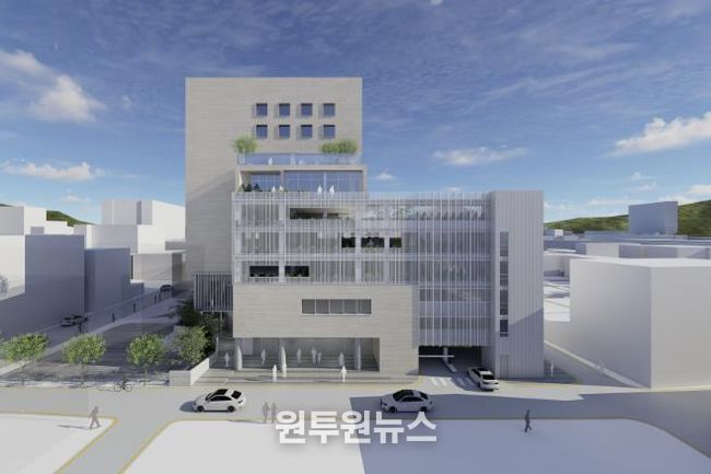 김량장'스마트워크 플랫폼' 조감도