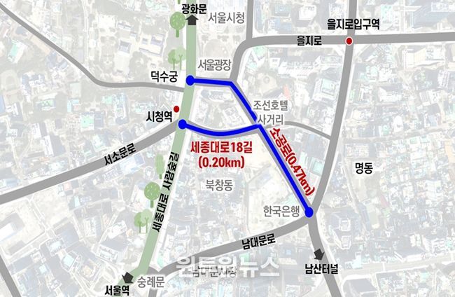 사업구간 위치도