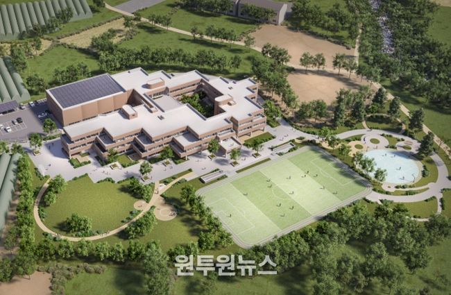 (가칭)서부중 홍보 조감도