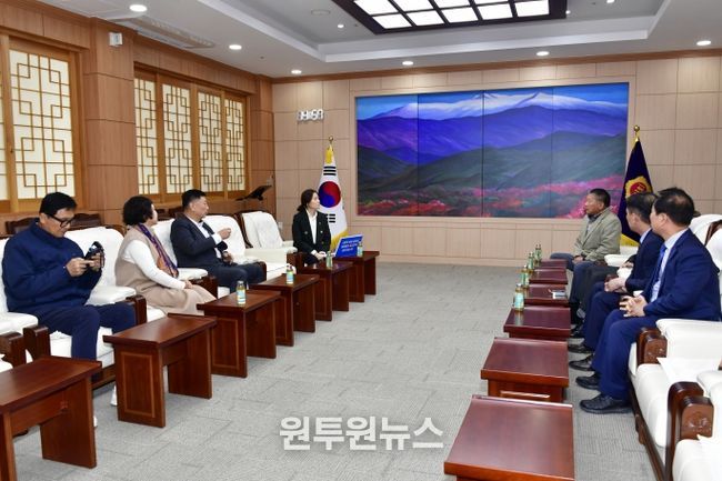 5.18공법3단체로부터 감사패 수상 및 간담회