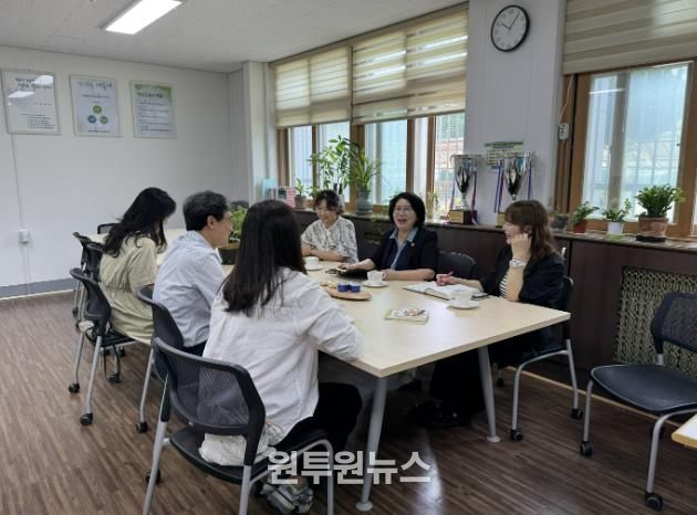 경기도의회 이서영 도의원, 14억8천만원 투입 ‘야탑중 챌린지홀’ 완공 현장 방문