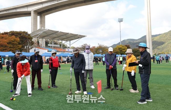 전국을 잇는 그라운드골프 무주 한마당, ‘2025년 어르신 가족사랑 그라운드골프대회’ 성료